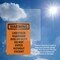 Signmission Livestock Guardian Dog On Duty OSHA Warning Sign, Plastic, 7in W x 10in L, 2PK OS-2PACK-WS-P-710-V-13307 - alternate 3